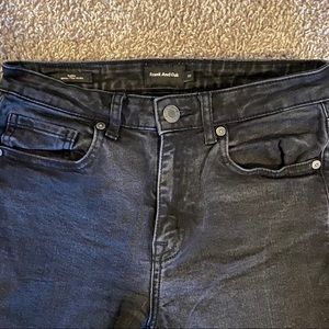 Frank and Oak Black Jeans